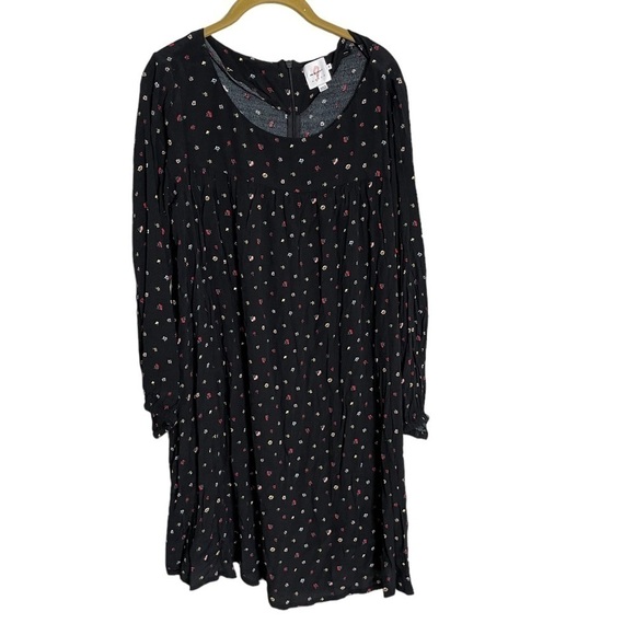 The Nines by Hatch Scoop Neck Ditzy Floral Dress XL - Picture 1 of 6